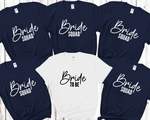Load image into Gallery viewer, Bride Squad Bride Hen Party T-shirts D4