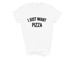 Load image into Gallery viewer, I Just Want Pizza Adult Unisex T-Shirt