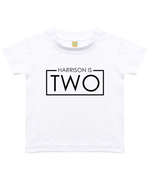 Load image into Gallery viewer, 2nd Birthday One Today Personalised Kids T-Shirt