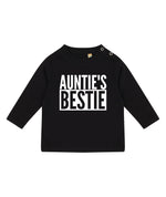 Load image into Gallery viewer, Auntie's Bestie LONG SLEEVE Baby Toddler Kids T-Shirt