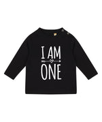 Load image into Gallery viewer, I Am One – 1st Birthday Long Sleeve T-Shirt
