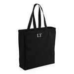 Load image into Gallery viewer, Personalised Small Initial Monogram Cotton Canvas Shopper Bag