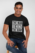 Load image into Gallery viewer, The Man Behind The Bump Mens T-shirt D2
