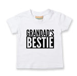 Load image into Gallery viewer, Grandad's Bestie Baby Toddler Funny T-Shirt