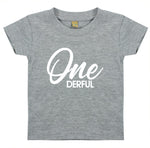 Load image into Gallery viewer, Onederful 1st Birthday Kids T-shirt SCR