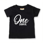 Load image into Gallery viewer, Onederful 1st Birthday Kids T-shirt SCR