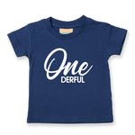 Load image into Gallery viewer, Onederful 1st Birthday Kids T-shirt SCR