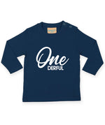 Load image into Gallery viewer, ONEderful 1st Birthday Kids LONG SLEEVE T-shirt SCR