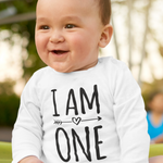 Load image into Gallery viewer, I Am One – 1st Birthday Long Sleeve T-Shirt