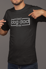 Load image into Gallery viewer, Best Dog Dad Ever Mens T-Shirt Des2
