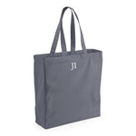 Load image into Gallery viewer, Personalised Small Initial Monogram Cotton Canvas Shopper Bag