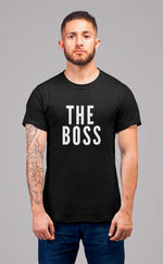 Load image into Gallery viewer, The Boss - The Actual Boss Adult Parent Child Sibling Partner Matching T-Shirt