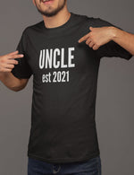 Load image into Gallery viewer, Uncle Established Custom Date Mens/Adults Novelty T-shirt