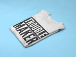 Load image into Gallery viewer, Trouble - Trouble Maker Adult Parent Child Sibling Matching T-Shirt