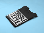 Load image into Gallery viewer, Trouble - Trouble Maker Adult Parent Child Sibling Matching T-Shirt