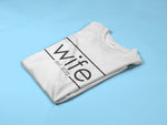 Load image into Gallery viewer, Wife Hubs Est Custom Year Couples T-Shirt