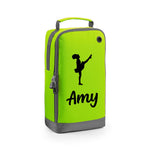 Load image into Gallery viewer, Personalised Name Irish Dance Text Shoe Bag Storage