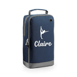 Load image into Gallery viewer, Personalised Name Gymnast Dance Text Shoe Bag Storage