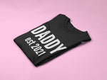 Load image into Gallery viewer, Daddy Established Custom Date Mens/Adults Novelty Tshirt