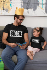 Load image into Gallery viewer, Biggie Small Adult Child Matching T-shirt