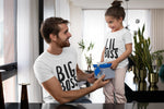 Load image into Gallery viewer, Big Boss Lil Boss Adult Child Matching T-shirt