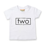 Load image into Gallery viewer, I Make Two Look Good Kids T-shirt