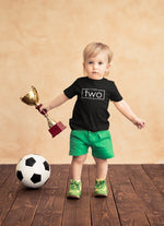 Load image into Gallery viewer, I Make Two Look Good Kids T-shirt