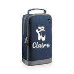 Load image into Gallery viewer, Personalised Name Ballet Dance Text Shoe Bag Storage