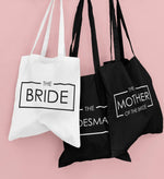 Load image into Gallery viewer, Bridal Party Bride Squad Tote Bag Hen Party Bachelorette - Red Leader Clothing