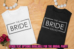 Load image into Gallery viewer, Bridal Party Bride Squad T-Shirts Hen Party Bachelorette