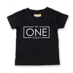 Load image into Gallery viewer, I'm One Today Baby Toddler T-Shirt