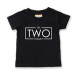 Load image into Gallery viewer, I'm Two Today Unisex Kids T-shirt