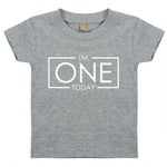 Load image into Gallery viewer, I'm One Today Baby Toddler T-Shirt
