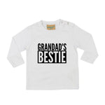 Load image into Gallery viewer, Grandad's Bestie Baby Toddler Kids LONG SLEEVE T-shirt