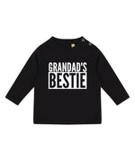 Load image into Gallery viewer, Grandad's Bestie Baby Toddler Kids LONG SLEEVE T-shirt