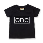 Load image into Gallery viewer, ONE 1st Birthday Kids T-shirt Des2