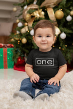 Load image into Gallery viewer, ONE 1st Birthday Kids T-shirt Des2