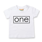 Load image into Gallery viewer, ONE 1st Birthday Kids T-shirt Des2