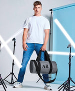 Load image into Gallery viewer, Personalised Custom INITIAL MONOGRAM Barrel Bag
