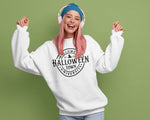 Load image into Gallery viewer, Halloweentown Halloween White Adult Unisex Crew Neck Sweatshirt
