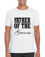 Load image into Gallery viewer, Personalised Name Father of the Groom - Mens/Adults Tshirt