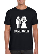 Load image into Gallery viewer, Game Over Just Married Mens T-shirt