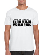 Load image into Gallery viewer, Sibling Rules Adults Novelty T-shirt