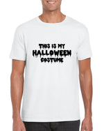 Load image into Gallery viewer, This Is My Halloween Costume Mens/Adults Novelty Tshirt - Funny/Joke/Gift/Fancy Dress/Party/Halloween - Red Leader Clothing