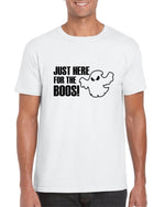 Load image into Gallery viewer, Just Here For The Boos! Mens T-shirt - Red Leader Clothing