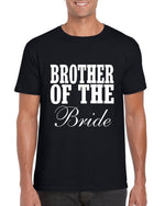 Load image into Gallery viewer, Personalised Name Brother of the Bride - Mens/Adults Tshirt