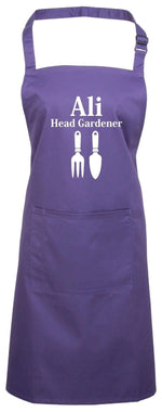 Load image into Gallery viewer, Head Gardener Personalised Apron