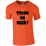 Load image into Gallery viewer, Trick or Beer? - Mens/Adults Unisex Novelty Tshirt