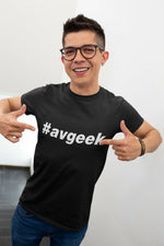 Load image into Gallery viewer, Avgeek #avgeek Mens T-shirt