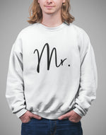 Load image into Gallery viewer, Mr and Mrs Couples Sweatshirt - Red Leader Clothing